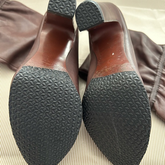 Vintage Aldo Brown Leather Boots - Picture 4 of 5